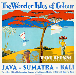 A Bali Tourist Poster, 1930.