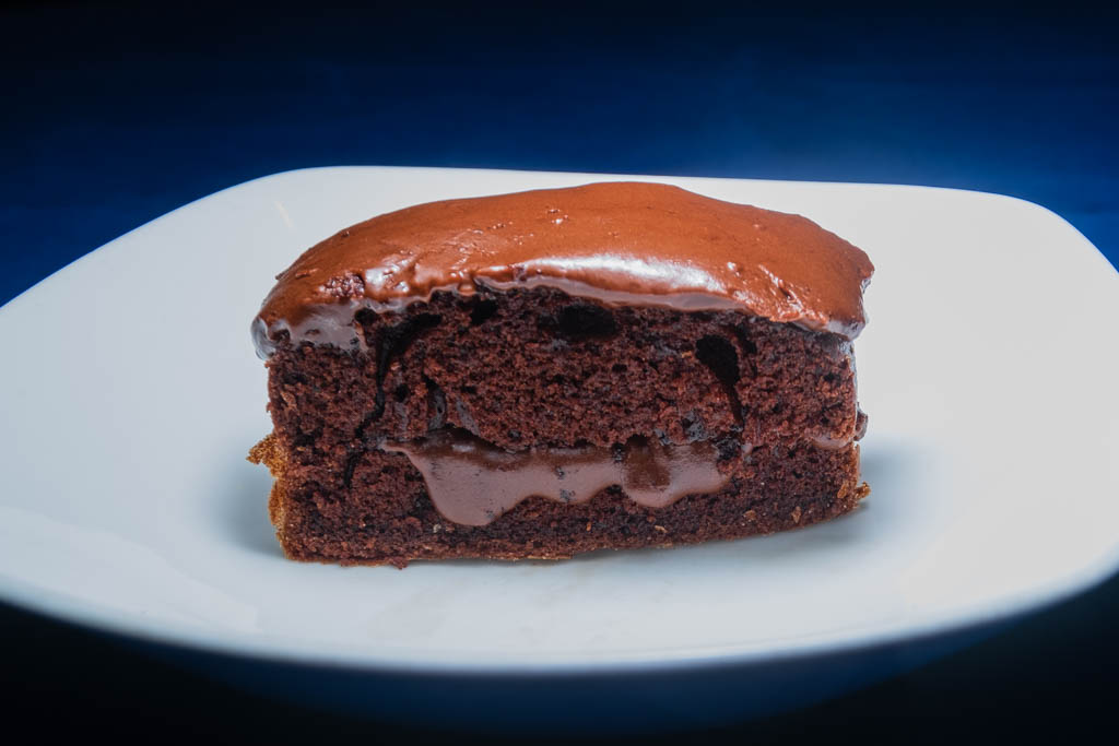Chocolate cake with cream cheese frosting