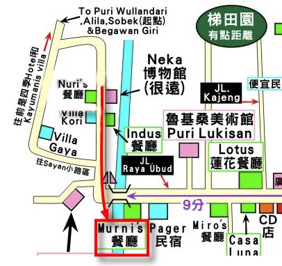 Maps of Murni's Warung Shop