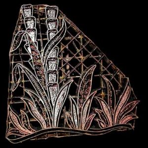 Antique Batik Stamp 124