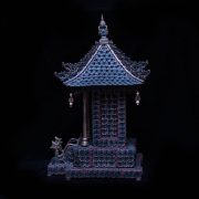 Antique Coin Statue Shrine