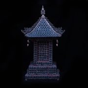 Antique Coin Statue Shrine