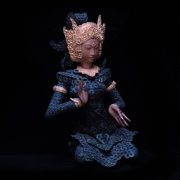 Antique Coin Statue Legong Dancer