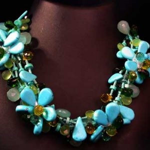 Tropical Gemstone Necklace 5