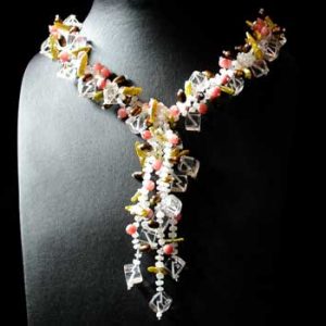 Tropical Gemstone Necklace 55