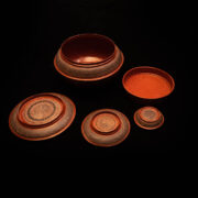 Burmese Lacquer Offering Vessel Burmese Lacquer Offering Vessel