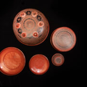 Burmese Lacquer Offering Vessel Burmese Lacquer Offering Vessel