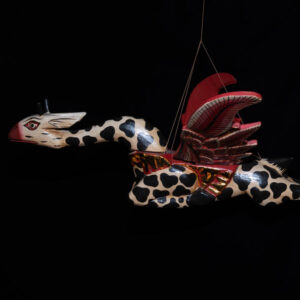 Flying Winged Mobile Giraffe
