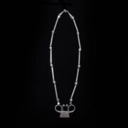 Hmong Silver Spirit Lock Necklace