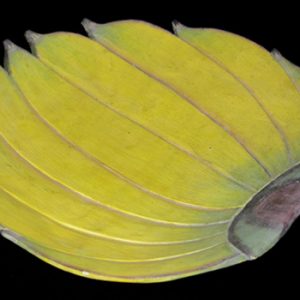 Wooden Plate: Banana Plate