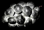 Wooden Fruit: Black Grapes