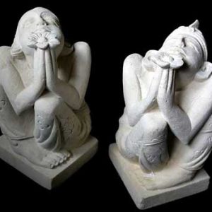 oy and Girl at Prayer: Small