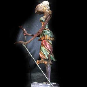 Batik Wayang Klitik: Drupadi