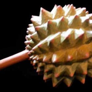 Wooden Fruit: Durian, the King of Fruits