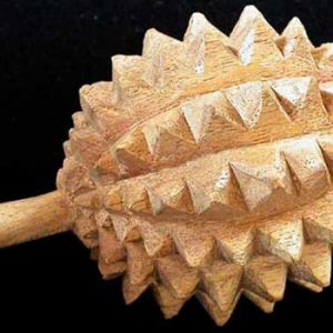 Wooden Fruit: Plain Durian