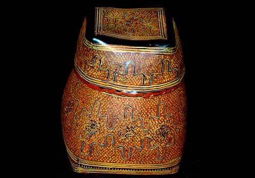 Burmese Lacquer Box Burmese Lacquer Box