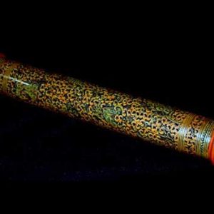 Burmese Lacquer Letter Tube