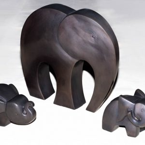 Bronze Elephants
