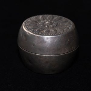 Antique Cambodian Lime Container 1