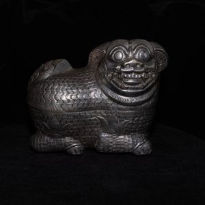 Antique Cambodian Betel Box - Lion 2