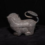Antique Cambodian Betel Box – Lion