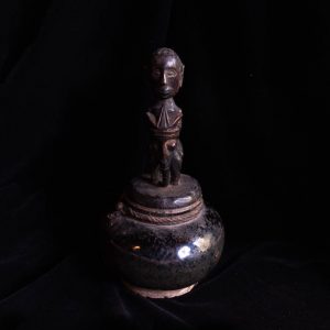 Antique Sumatran Ceramic Medicine Container