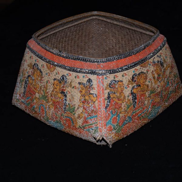 Antique Balinese Offering Basket Antique Balinese Offering Basket