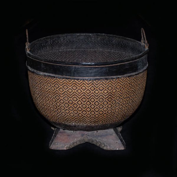 Antique Burmese Basket 4
