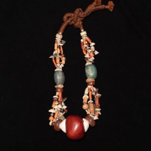 Antique Amber Bead Necklace