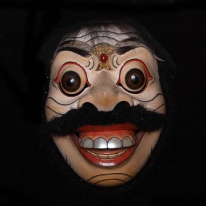 Jauk carved and signed by Ida Bagus Anom