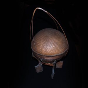 Antique Covered Sumatran Basket