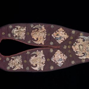 Antique Minangkabau Velvet Collar