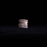 Antique Shan State Half Moon Lime Box 1