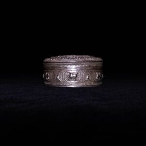 Antique Shan State Half Moon Lime Box 1