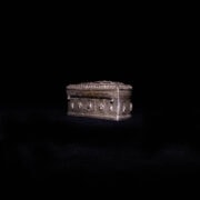 Antique Shan State Half Moon Lime Box 1