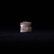 Antique Shan State Half Moon Lime Box 1