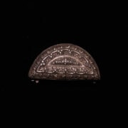 Antique Shan State Half Moon Lime Box 1
