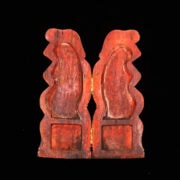 Antique Balinese Cock Fighting Spur Container 1