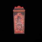 Antique Balinese Cock Fighting Spur Container 2