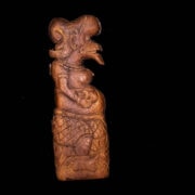 Antique Lombok Cock Fighting Spur Container