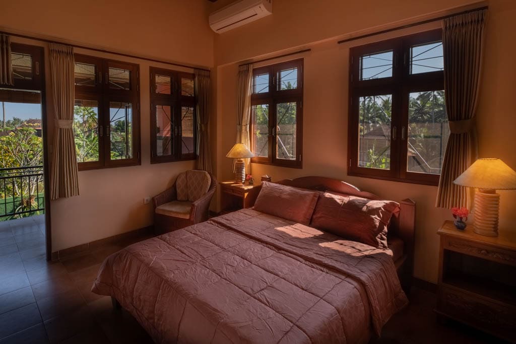 5 spacious bedrooms