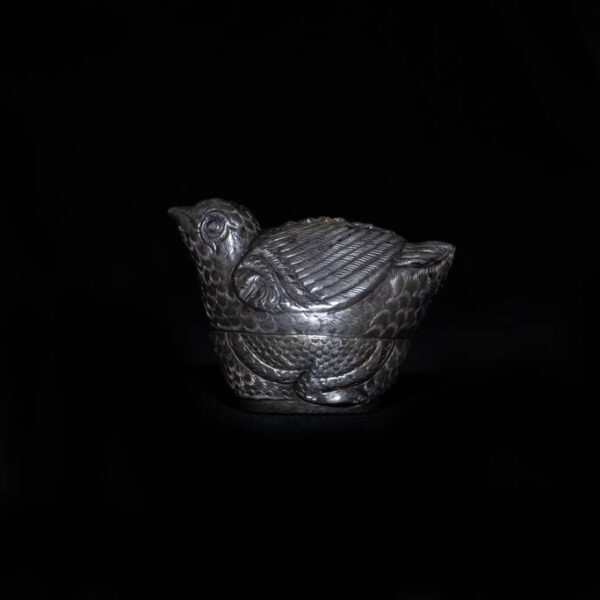 Antique Cambodian Lime Container – Hen 2 Antique Cambodian Lime Container - Hen 2