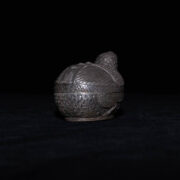 Antique Cambodian Lime Container 1 – Bird Antique Cambodian Lime Container 1 – Bird