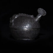 Antique Cambodian Lime Container 2 – Puffer Fish Antique Cambodian Lime Container 2 – Puffer Fish