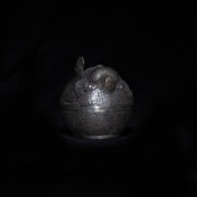 Antique Cambodian Lime Container 2 – Puffer Fish Antique Cambodian Lime Container 2 – Puffer Fish