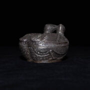 Antique Cambodian Lime Container – Double Bird Antique Cambodian Lime Container – Double Bird