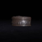 Antique Shan State Half Moon Lime Box 6