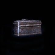Antique Shan State Half Moon Lime Box 6