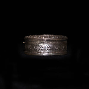 Antique Shan State Half Moon Lime Box 2