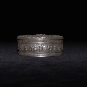 Antique Shan State Half Moon Lime Box 5